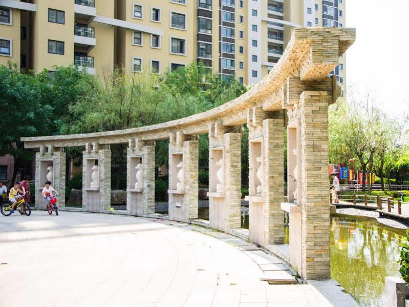 Qingdao Ssc Boutique Apartment Exteriör bild